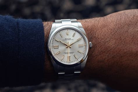 orologio rolex uomo oyster perpetual|rolex oyster 41 mm.